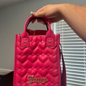 Juicy Couture Pink Mini Quilted Bag